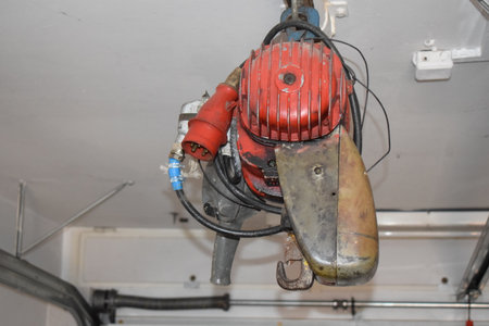 lift on the ceilingの写真素材