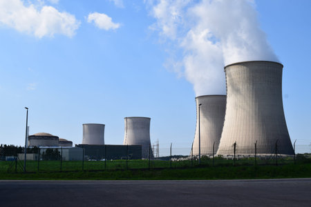 Nuclear power plant in Cattenom, France