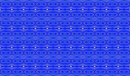 Seamless geometric pattern on a blue background.  Texture for fabric, wrapping, wallpaper and paper....