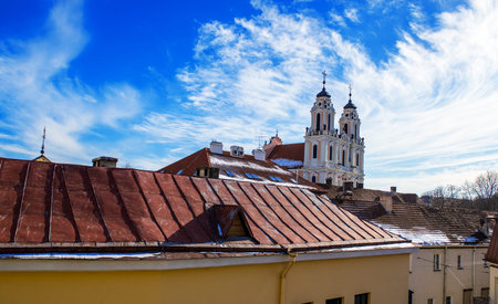 Vilnius roof-top view