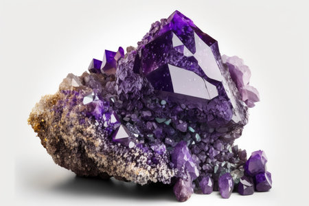 Druse of crystal Amethystの素材