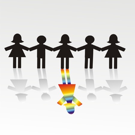 Feeling differentのイラスト素材