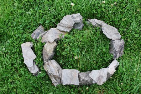 stone cirkleの写真素材