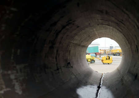 A road roller の写真素材