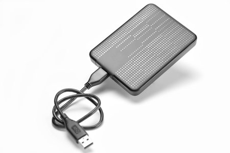 The image shows a hard diskの写真素材