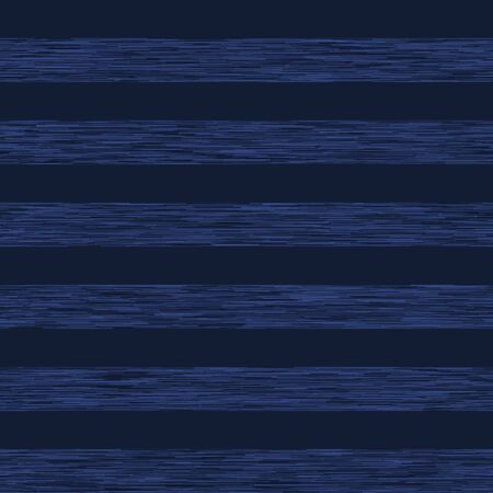 Navy Marl Heather Striped Seamless Vector Patternのイラスト素材