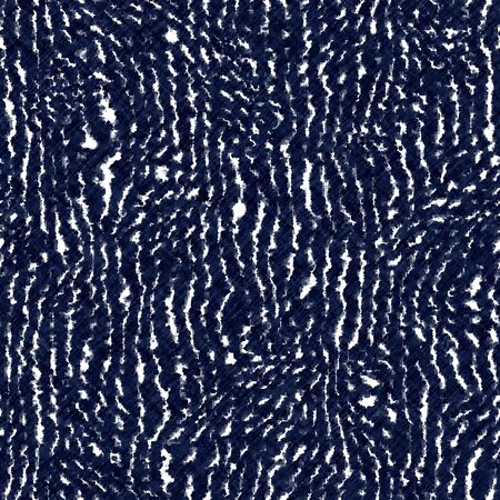 Indigo cyanotype dyed effect worn navy patternのイラスト素材