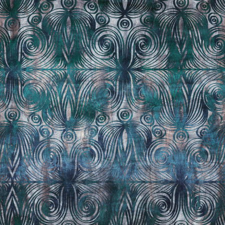 Seamless blue texture grungy repeat pattern swatch