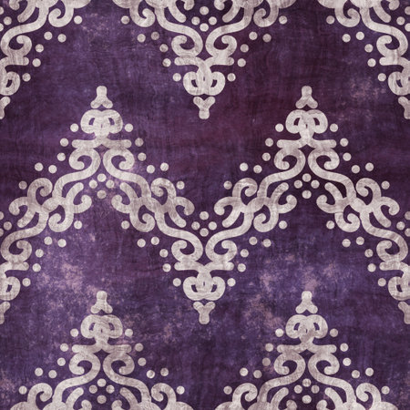 Seamless abstract pattern texture in tyrian purple