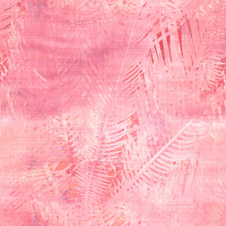 Coral pink girly sweet seamless pattern textureの写真素材