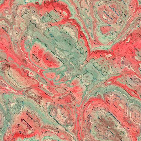 Seamless fractal marble vibrant ornate jpg patternの写真素材