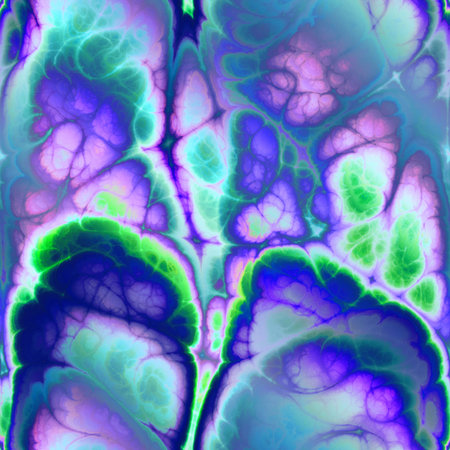Seamless fractal marble vibrant ornate jpg pattern