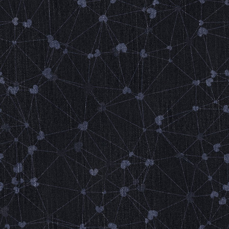 Seamless patterned denim jean for repeat print