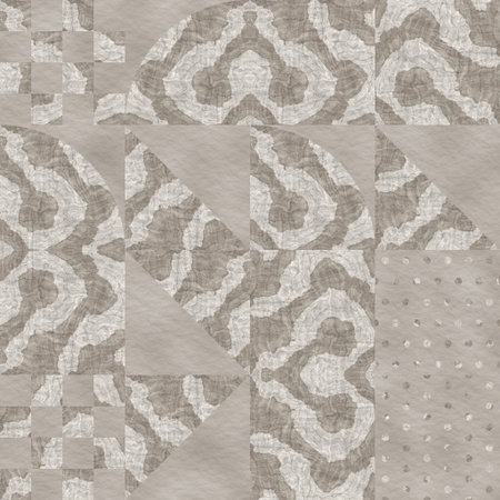 Hip random geo pattern on blurry background