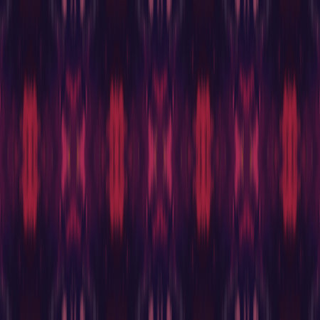 Ikat Abstract Blur Seamless Pattern Ethnic Swatch