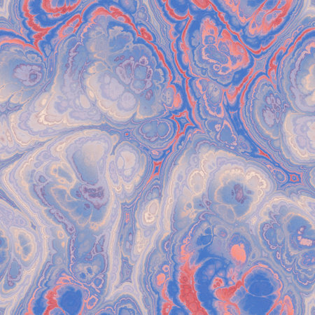 Seamless fractal marble vibrant ornate jpg patternの写真素材