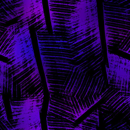 Miami night tropical black foliage on sunset blurの写真素材