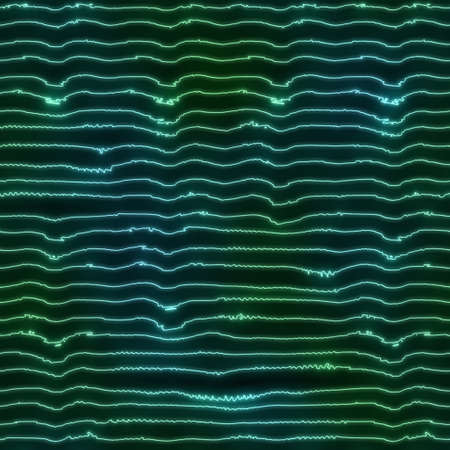 Neon light on black seamless repeat patternの写真素材