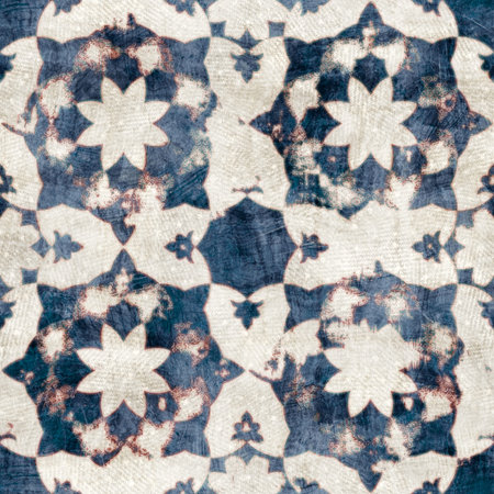 Seamless old aged tapestry rug kilim pattern