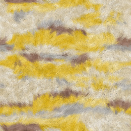 Seamless faux digital paint stroke camo print