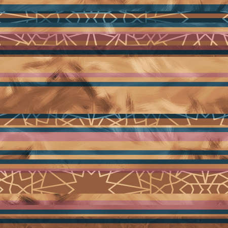 Seamless hip vogue random trendy stripe pattern printの写真素材