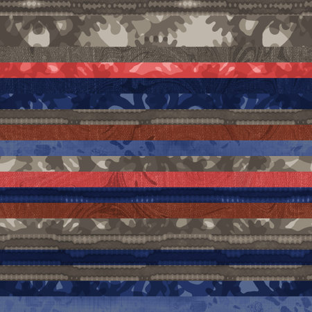 Seamless hip vogue random trendy stripe pattern print