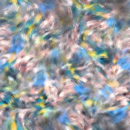 Seamless faux digital painted floral pattern printの写真素材