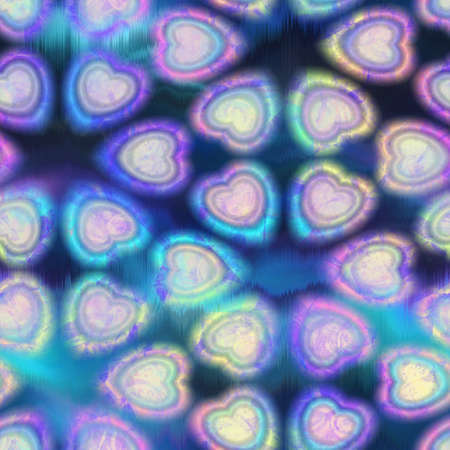Seamless iridescent rainbow light pattern for printの写真素材