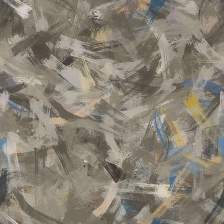 Seamless random faux digital paint stroke pattern printの写真素材