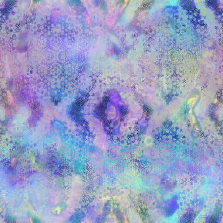 Seamless iridescent rainbow light pattern for printの写真素材