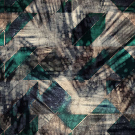 Seamless abstract print of botanical leaf shadowsの写真素材