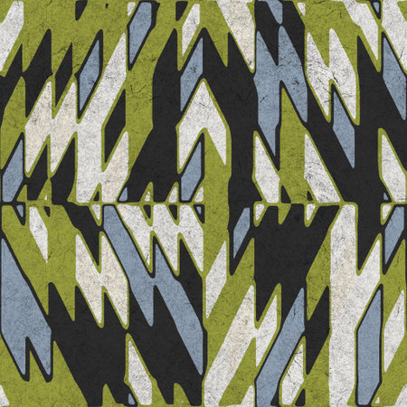 Seamless funky grungy pattern motif for print