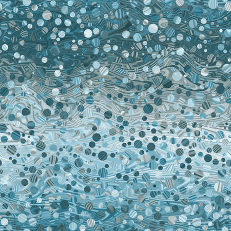 Seamless pattern of marbled orbs that gives a dreamy fantasy mysterious feel.