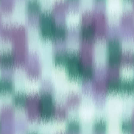 Seamless blurred fuzzy tribal ikat pattern for surface design and printのイラスト素材