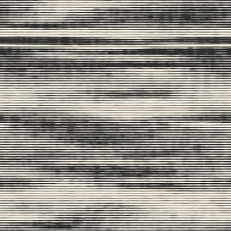 Seamless monochrome urban degrade striped effect in vector repeat graphic motif for print