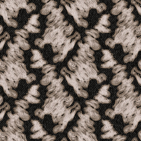 Seamless tan neutral colored denim pattern design for print
