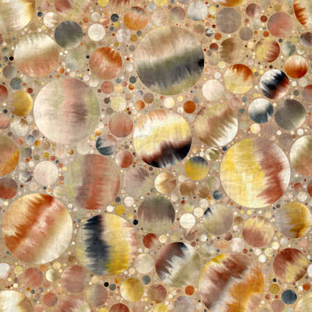 Seamless abstract circle geo pattern for surface printの写真素材