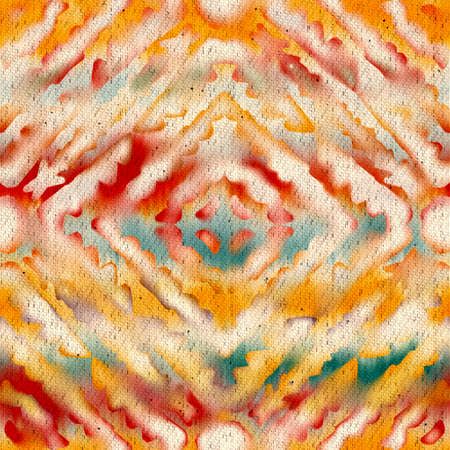 Seamless ombre batik textile pattern for print.の写真素材