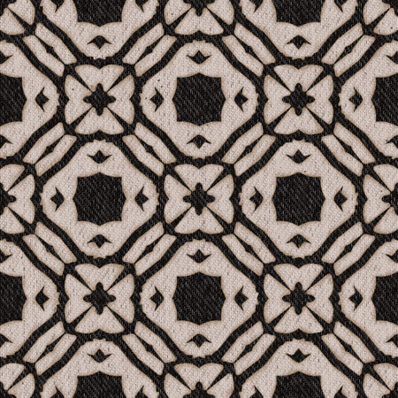 Seamless tan neutral colored denim pattern design for print