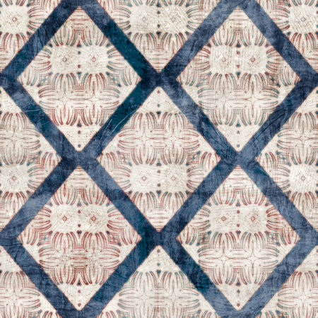 Seamless damask flourish motif Victorian style surface pattern design for printの写真素材