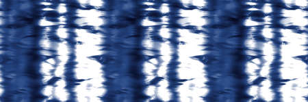 Seamless indigo tie dye 1970s funky hippie repeat pattern swatch for surface design and printの写真素材