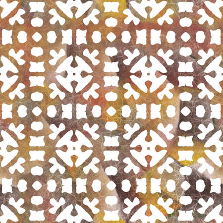 Seamless white on color interior wall tile style surface pattern design for printの写真素材