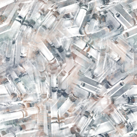 Seamless neutral and white grungy classic abstract surface pattern design for print.の写真素材