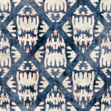 Seamless damask flourish motif Victorian style surface pattern design for printの写真素材