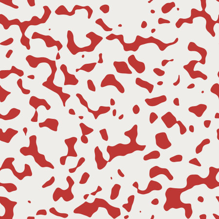 Seamless abstract non print resembling strange colored animal skin surface pattern design for print.