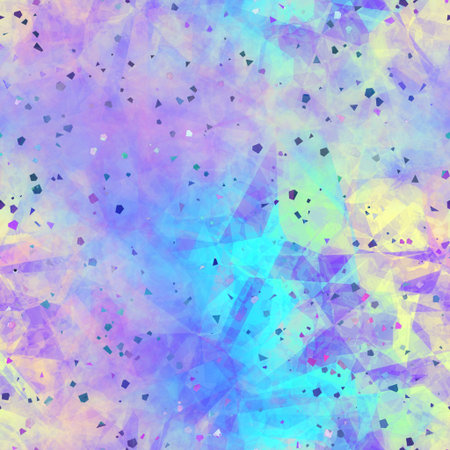 Seamless iridescent rainbow light pattern for print