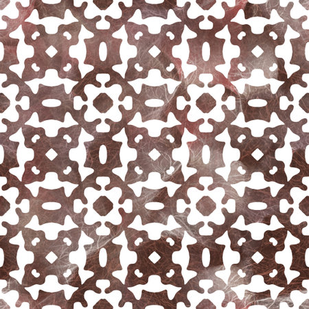 Seamless white on color interior wall tile style surface pattern design for print