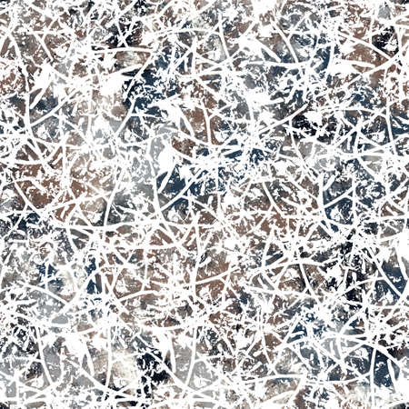 Seamless neutral and white grungy classic abstract surface pattern design for print.