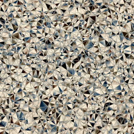 Seamless random triangle pattern for surface pattern and printの写真素材