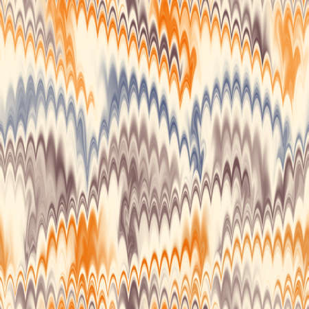 Seamless combed Turkish ebru marble effect surface pattern design for printの写真素材